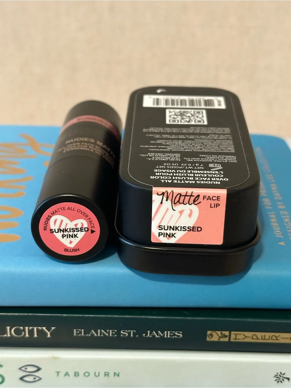 NUDESTIX Nudies Matte All Over Face Blush Stick - Sunkissed Pink
